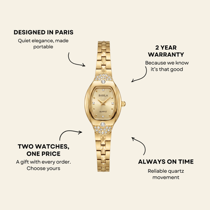 Trocadéro Watch Gold
